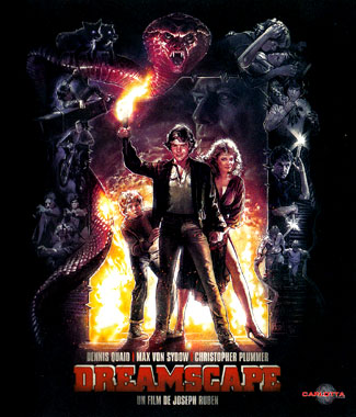 Dreamscape (1984), le blu-ray français de 1984