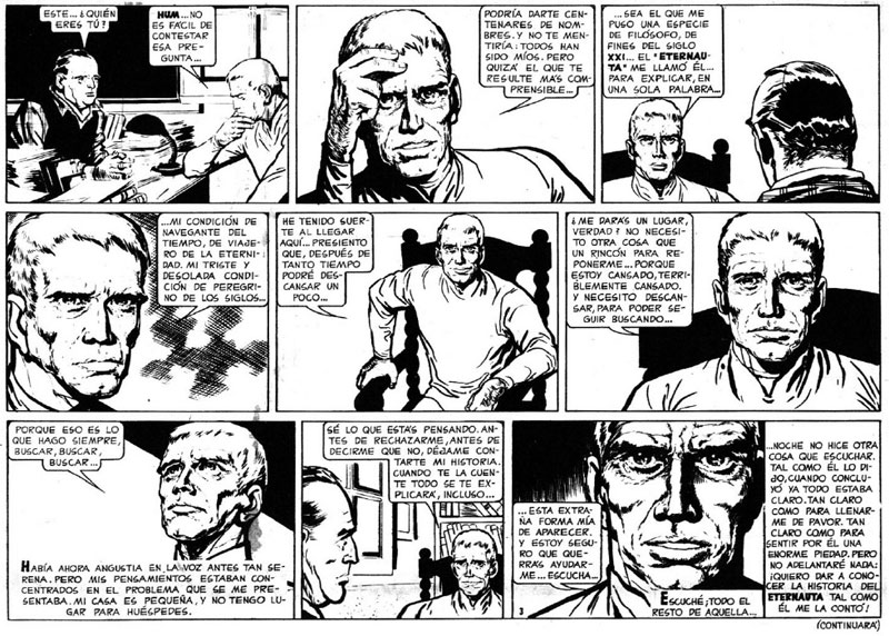 L'éternaute, la bande dessinée de 1957