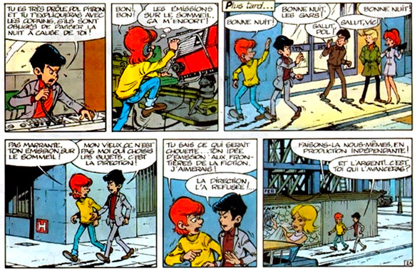 Yoko Tsuno #01: Le trio de l'étrange, la bande dessinée de 1971.