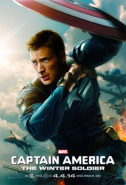 Captain America 2: Le soldat de l'hiver, le film de 2014 poster