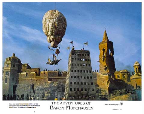 Les aventures du Baron de Munchausen, le film de 1988