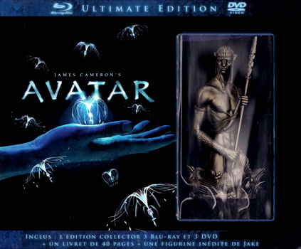 Avatar (2009) le coffret blu-ray ultimate (version extended et statuette)