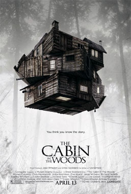 La cabane dans les bois, le film de 2012
