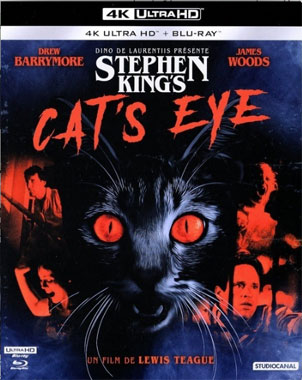Cat's Eye 1985, le coffret UHD + blu-ray français STUDIO CANAL de 2022