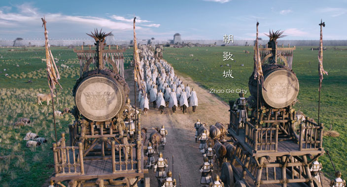 Creation of the Gods I: Kingdom of Storms, le coffret allemand UHD+BR de 2024 du film de 2023