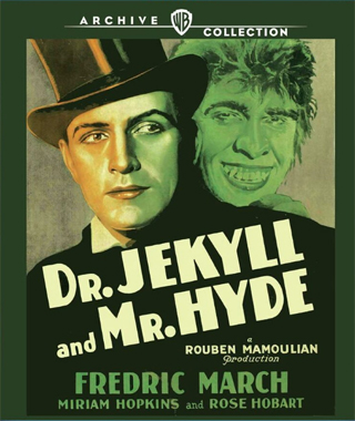 Dr. Jekyll and Mr. Hyde, le blu-ray Warner Archive américain du film de 1931