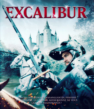 Excalibur, le blu-ray Warner Bros français de 2011