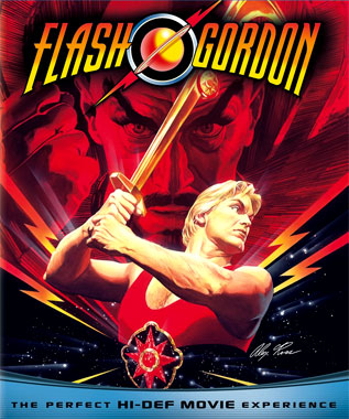 Flash Gordon (1980), le blu-ray américain de 2010