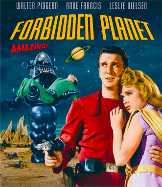 Planète interdite (1956) le blu-ray américain de 2010