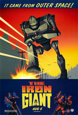 Le géant de fer, le film animé de 1999