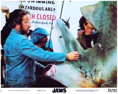 Jaws, Les dents de la mer, le film de 1975
