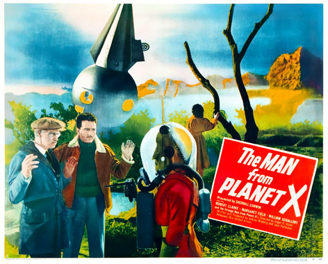L'Homme de la planète X, le film de 1951