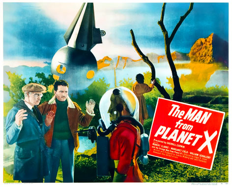 L'Homme de la planète X, le film de 1951