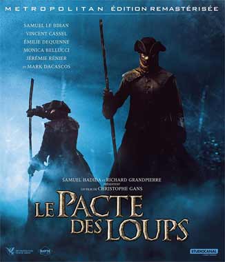 Le Pacte des loups, le blu-ray français de 2022