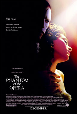 Le fantôme de l'Opéra, le film musical de 2004