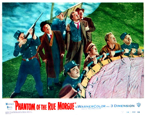 Le fantôme de la Rue Morgue, le film en 3D couleurs de 1954