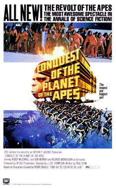 La conquête de la planète des singes, le film de 1972