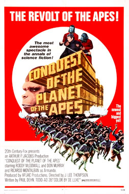 La conquête de la planète des singes, le film de 1972