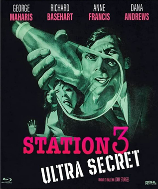 Station 3 Ultra Secret = The Satan's Bug, le blu-ray français.de 2022.