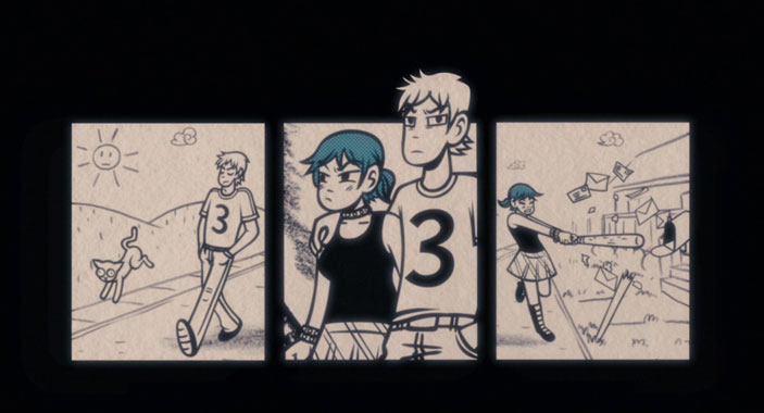 Scott Pilgrim, le coffret américain blu-ray+dvd de 2010