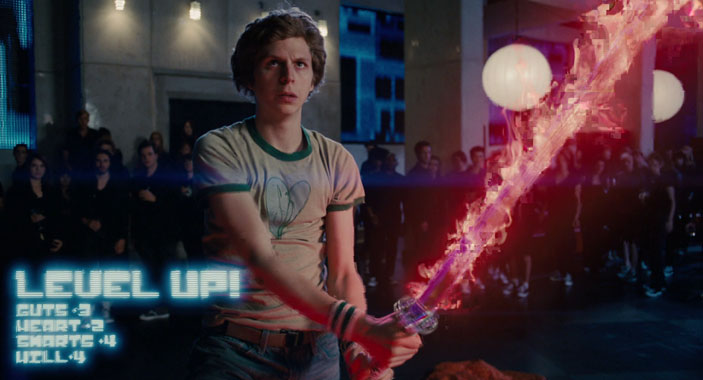 Scott Pilgrim, le coffret américain blu-ray+dvd de 2010