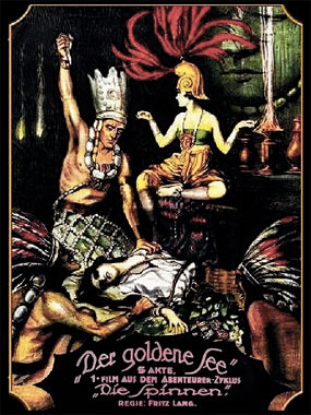 Les Araignées 1: Le lac d'or, le film de 1919