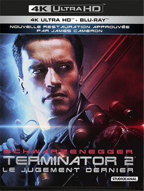 Terminator 2: Le jugement dernier, le coffret UHD+blu-ray français de 2017.