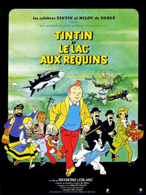 Tintin et le lac au requin, le dessin animé de 1972