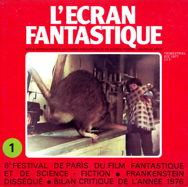 L'écran fantastique, le numéro 1 de l'été 1977