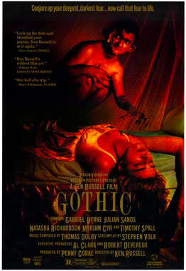 Gothic, le film de 1986