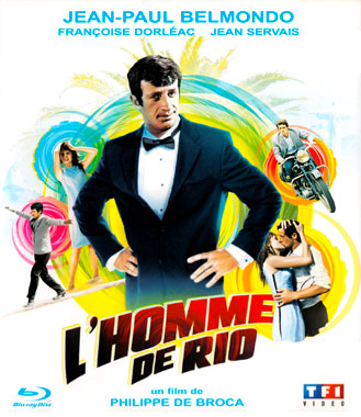 L'homme de Rio, le blu-ray français de 2013 chez TF1 VIDEO.