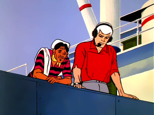 Jonny Quest S01E11: Crâne et tibias croisés (1964)