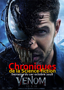 Chroniques de la Science-fiction, Année 2018, numéro 40 - Semaine du lundi 1er octobre 2018