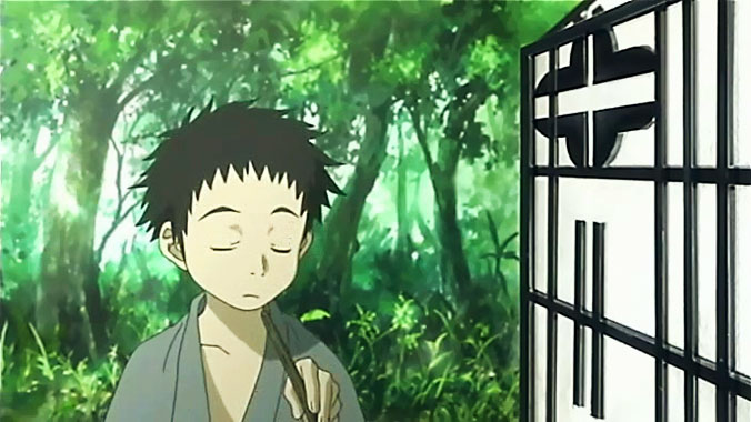 Mushishi (2005) saison 1 épisode 1, le banquet vert