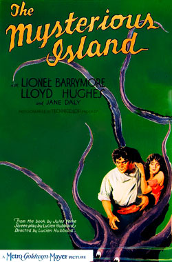 L'île mystérieuse, le film de 1929
