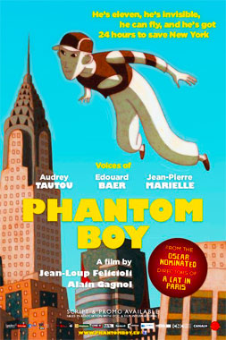 Phantom Boy, le film animé de 2015