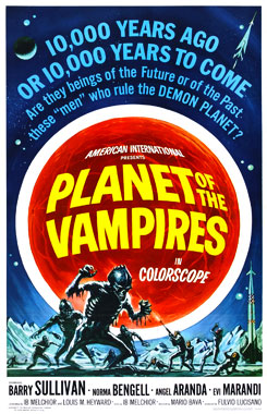 La planète des vampires, le film de 1965