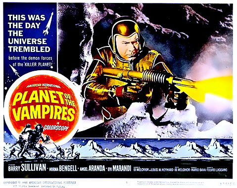 La planète des vampires, le film de 1965