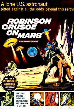 Robinson Crusoé sur Mars, le film de 1964