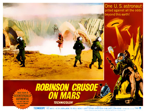 Robinson Crusoé sur Mars, le film de 1964