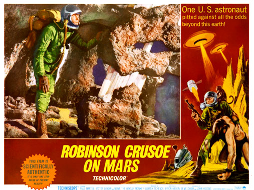 Robinson Crusoé sur Mars, le film de 1964