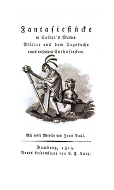 Fantaisies a la manière de Jacques Callot, les nouvelles de 1814