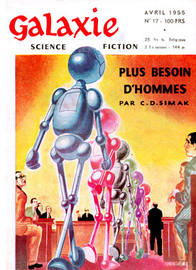 Galaxie, le numéro d'avril 1955