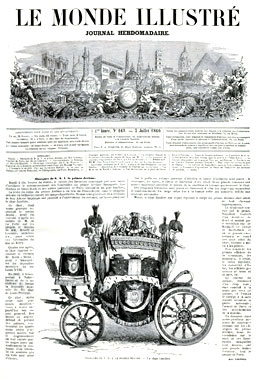 Le Monde Illustré du 7 juillet 1860