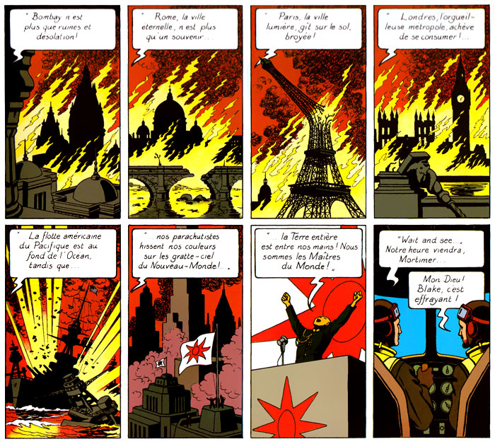 Blake et Mortimer E01: Le secret de l'Espadon (1946)