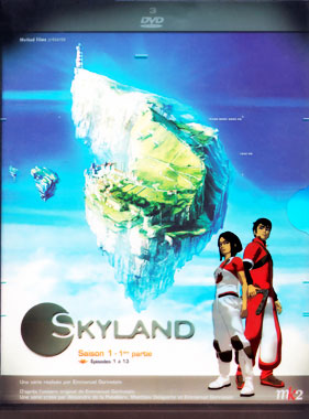 Skyland (2005), saison 1 première partie, le coffret DVD de 2006.