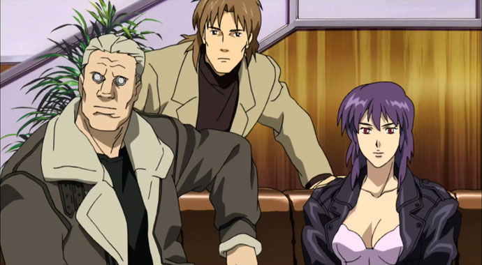 Ghost In The Shell S01E04: Le rire des intercepteurs (2002)