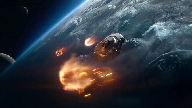 Lost in Space S01E01: Impact (2018)