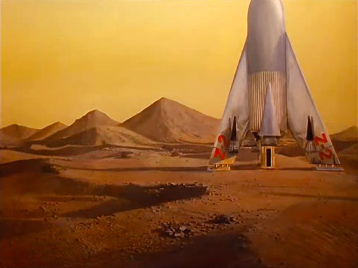 Chroniques martiennes, la mini-série de 1980