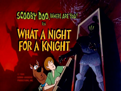 Scoubidou (1969) saison 1 épisode 1: la nuit du chevalier noir